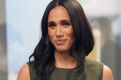 MELBOURNE, AUSTRALIA - APRIL 16: Meghan, Duchess of Sussex visits Batyr, a mental health program, at Swinburne University of Technology in Hawthorn on day three of the royal tour with Prince Harry, Duke of Sussex on April 16, 2026 in Melbourne, Australia. The Scar Tree Walk is a journey that connects traditional and contemporary Aboriginal cultures and history of the Kulin Nation. The royal couple is on a four-day visit to Australia, with engagements in Melbourne, Canberra and… 