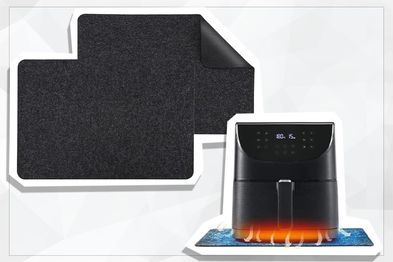 9PR: Heat-Resistant Kitchen Counter Mat, 2 pack