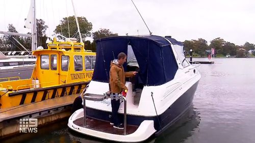 A boat capsized last night in Lake Macquarie with nine people on board.