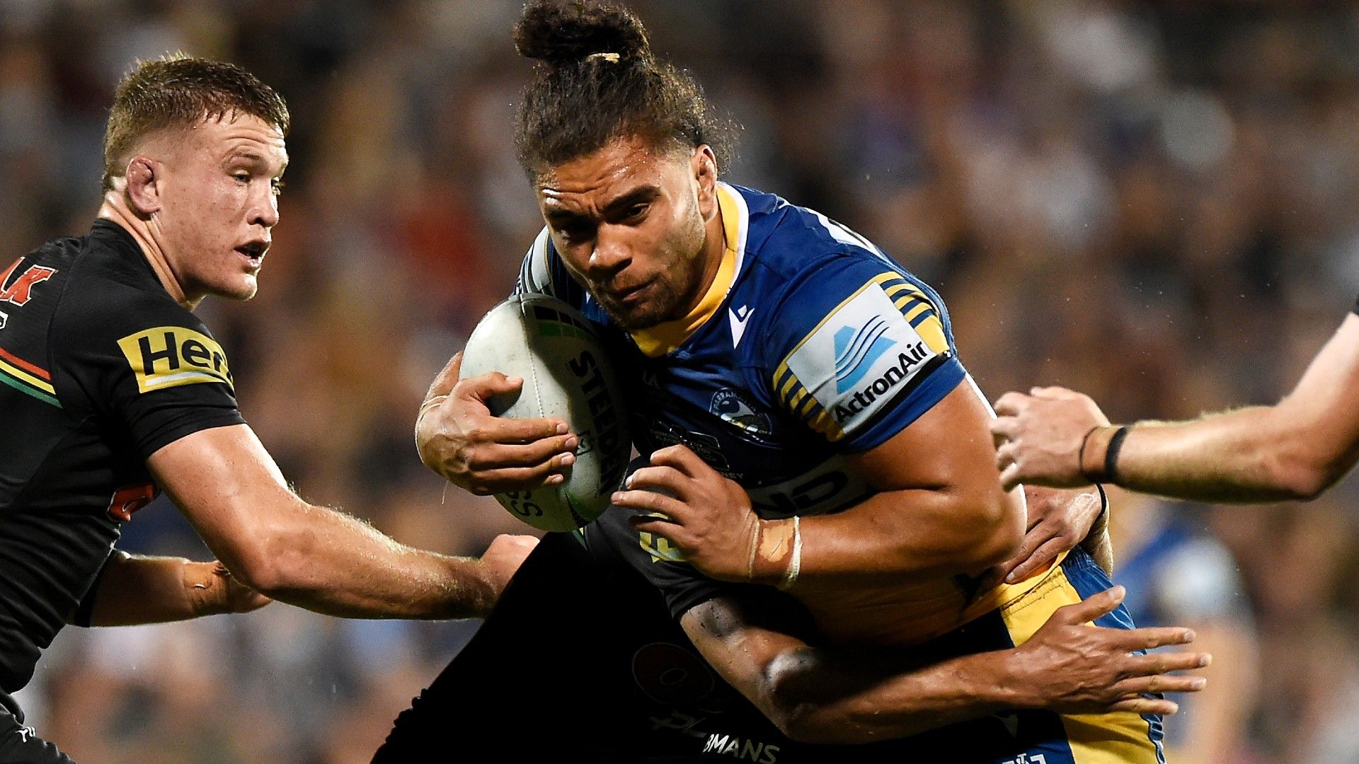 Parramatta Eels forward Isaiah Papali'i linked with move to Wests Tigers