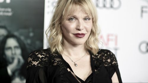 Courtney Love has been accused of attempted murder in an attempt to gain possession a guitar belonging to her former partner, Kurt Cobain. (AAP)