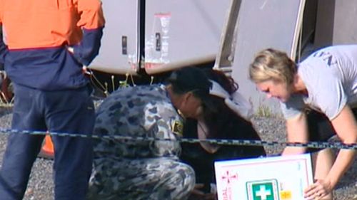 Twenty people were taken to Cairns Hospital for treatment. (9NEWS)