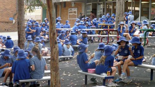 Sydney school welcomes teacher with hearing disability by introducing ‘silent cheers’ policy