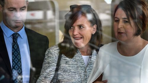 Katherine Alexander from the NSW Department of Family and Community Services (FACS) is seen at the inquest into the disappearance of William Tyrrell at the new Forensic Medicine &amp; Coroner's Court Complex (FMCCC) at Lidcombe, Sydney.