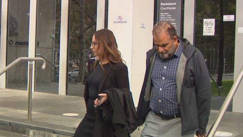 Alleged fraudster Nadeem Ahmed from Lakemba was quiet as he walked down the steps of Bankstown courthouse with his lawyer by his side.