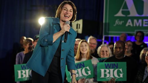 Amy Klobuchar was recently endorsed by the New York Times, alongside rival Elizabeth Warren.