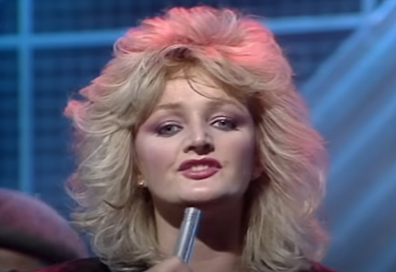 Bonnie Tyler top of the pops 1983