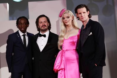 Michael Ajao, Edgar Wright, Anya Taylor-Joy and Matt Smith