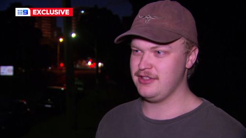 The pair ran onto busy Kenthurst Road for help and into the path of a young tradie on his way to work.