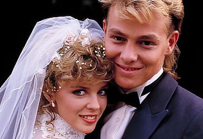 Kylie Minogue and Jason Donovan (AAP)