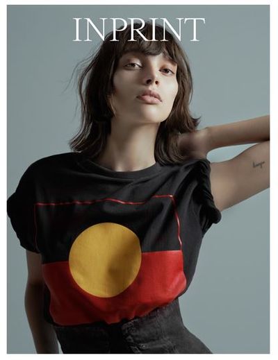 <p><strong>1.</strong></p>
<p>Former <em></em><em>Vogue</em><em></em> Australia stylist Megha Kapoor is winning fans with her slick, minimalist fashion magazine <em>Inprint</em>. Charlee Fraser in a Dreamtime Kullilla T-shirt with a Prada corset makes this the ultimate meeting point of fashion and Australia.</p>
<p>&nbsp;</p>