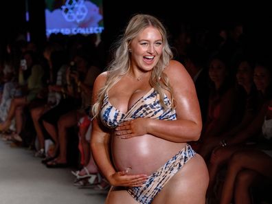 MIAMI BEACH, FLORIDA - JUNE 02: Iskra Lawrence walks the runway at the Cupshe Show during the Paraiso Miami Swim Week at The Paraiso Tent on June 02, 2024 in Miami Beach, Florida. (Photo by Ivan Apfel/Getty Images)