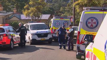 A man has been rushed to hospital after allegedly being stabbed with a kitchen knife up to seven times.
