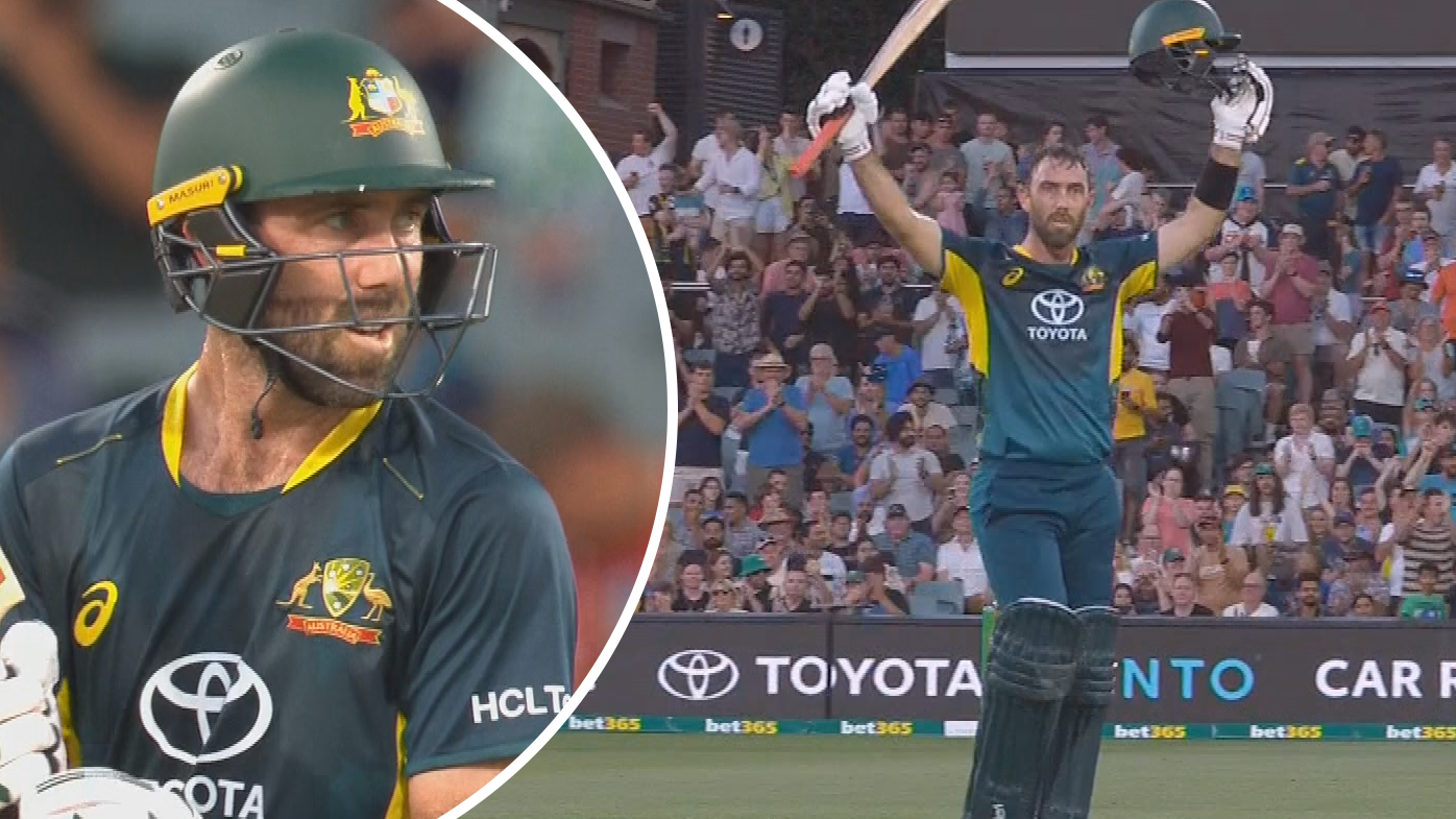 'Magician' Glenn Maxwell propels to record-equalling fifth T20 International century