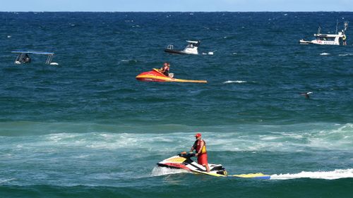 Two sharks seen off NSW north coast following fatal attack