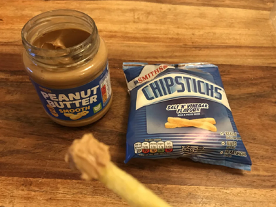 Chips and peanut butter anyone?
