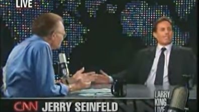 Jerry Seinfeld on Larry King Live