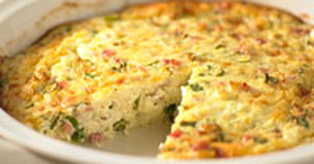 Pie maker impossible quiches recipe