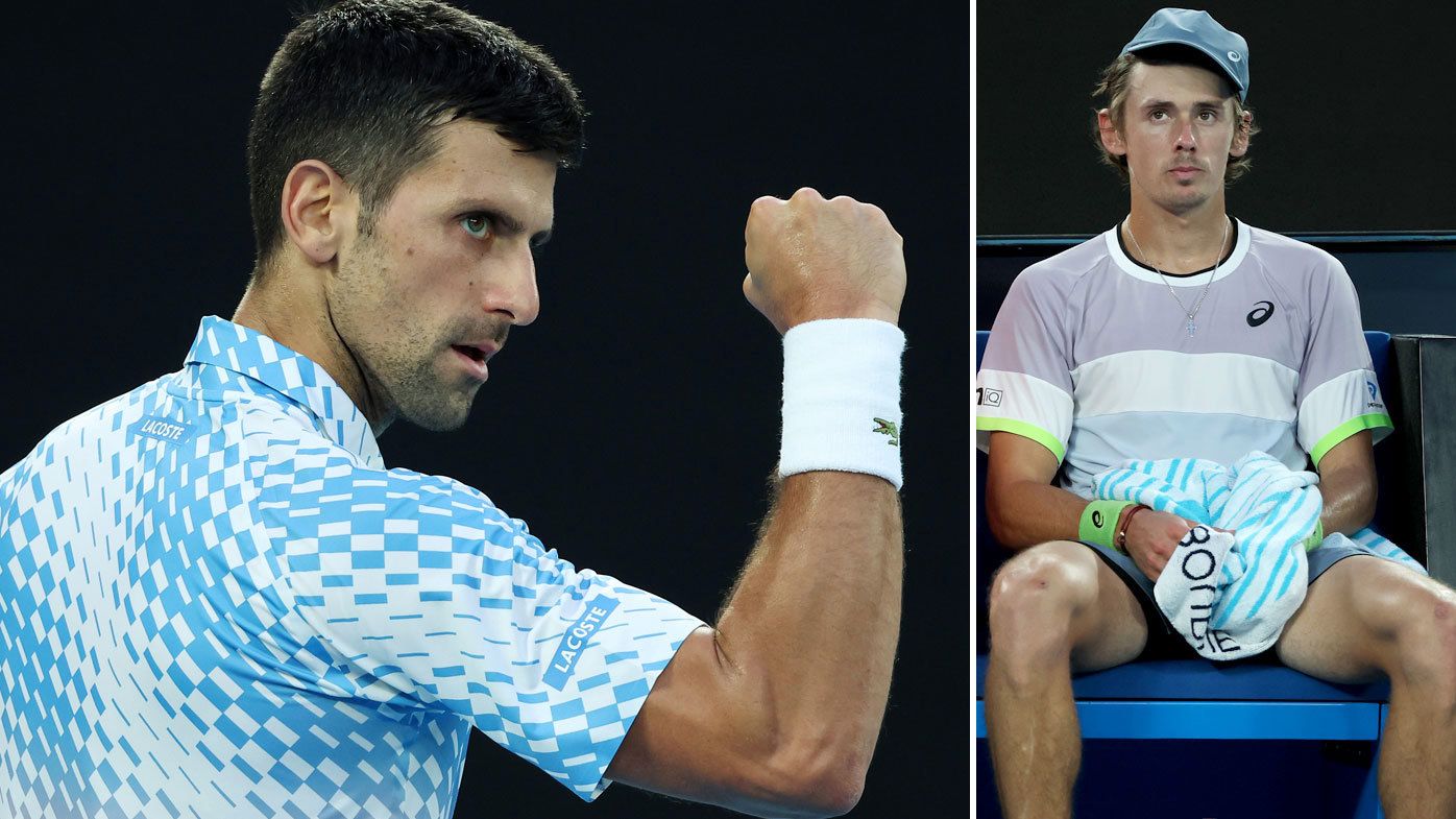 'Horror movie': Breathtaking Novak Djokovic tosses Alex de Minaur from Australian Open