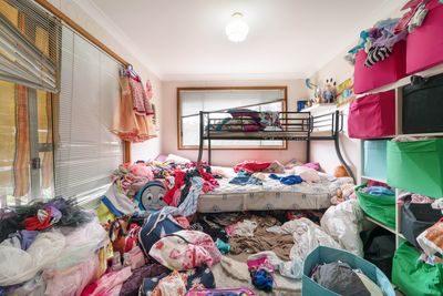 Girls' Bedroom — Before