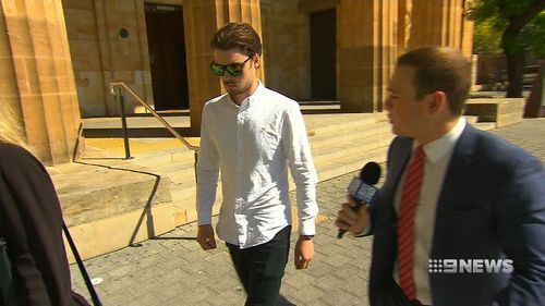 The Canadian tourist - who pleaded guilty to driving without due care - today wept as he was released on a good behaviour bond. (9NEWS)