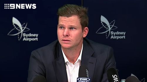 Steve Smith was left speechless by the comparison to 'Married at First Sight' participants Dean and Davina. (9NEWS)