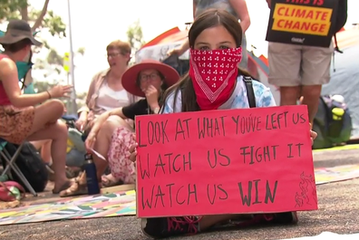 Izzy is being compared to teen activist Greta Thunberg.