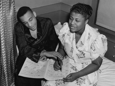 Ella Fitzgerald with Chick Webb