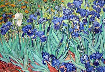 Vincent van Gogh's Irises is an example of which art movement?