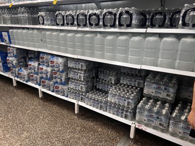 Coles Water price increase supermarket groceries cost of living