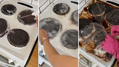 Woman shares hack to clean oven using tinfoil and £1 cleaning