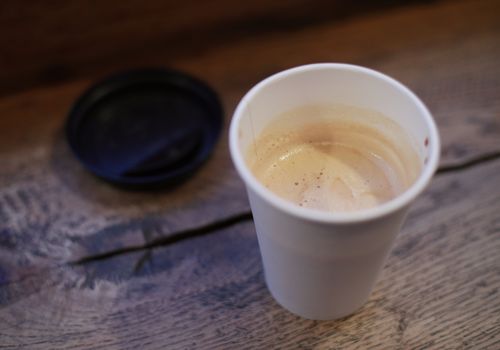 On the Run service stations in South Australia have banned the use of takeaway coffee cups. Picture: AAP