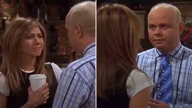 Rachel and Gunther in the Friends finale