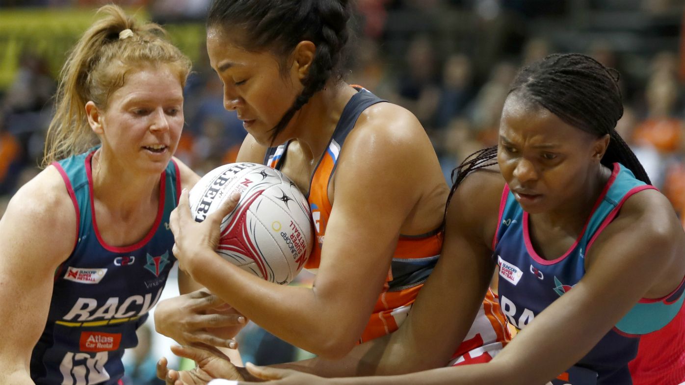 GWS Giants hold off fast-finishing Melbourne Vixens in close contest