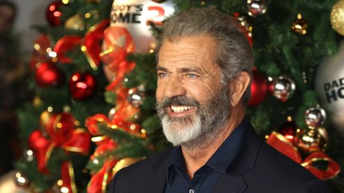 Mel Gibson attends the United Kingdom film premiere of the comedy Daddy's Home 2 at Leicester Square in London on November 16, 2017. (AAP)
