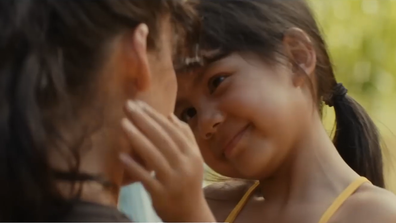 (L-R) Sydney Agudong as Nani, Maia Kealoha as Lilo and Stitch in Disneys live-action LILO & STITCH. Photo courtesy of Disney. © 2025 Disney Enterprises Inc. All Rights Reserved.
