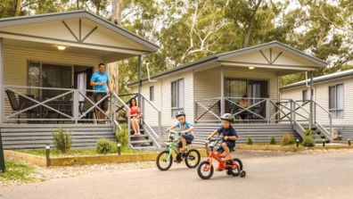 Discovery Parks caravan cabin