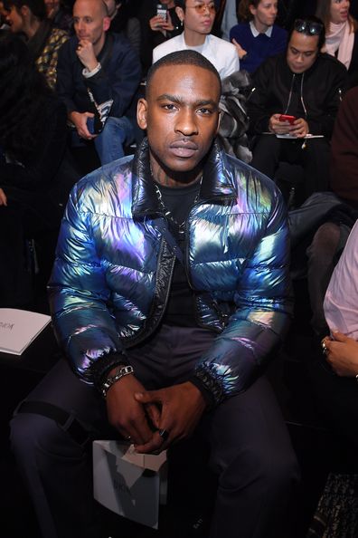 Skepta attends the Dior Homme Menswear Fall/Winter 2019-2020 show as part of Paris Fashion Week on January 19, 2019 in Paris, France.