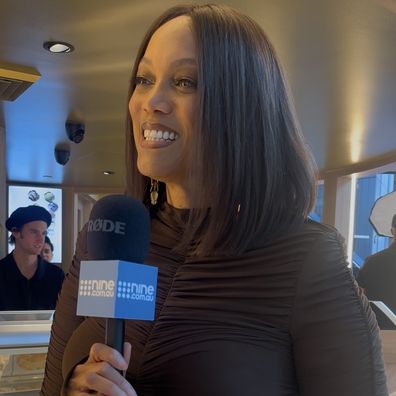 Tyra Banks at the opening of her Sydney ice cream shop SMiZE & DREAM