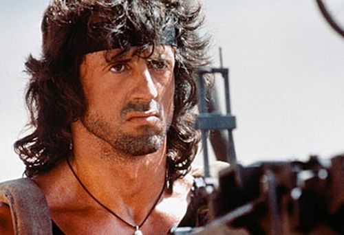 Sylvester Stallone in Rambo III (TriStar)