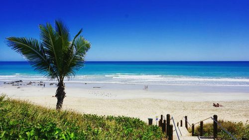 Cable Beach rolls on for miles and miles.