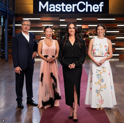 Duchess of Sussex Meghan appears on MasterChef Australia.