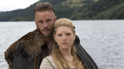Fimmel plays Lagnar Lothbrok in the popular Vikings series. (AAP)