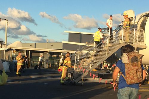 None of the passengers were injured or required treatment. (Supplied)