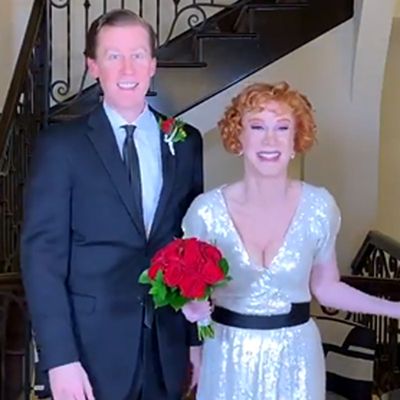 Kathy Griffin and Randy Bick