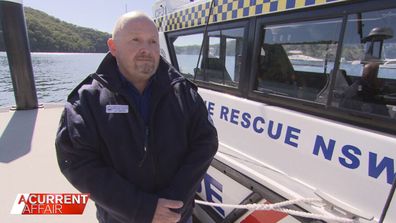 Tony from the suburb's Marine Rescue Station.