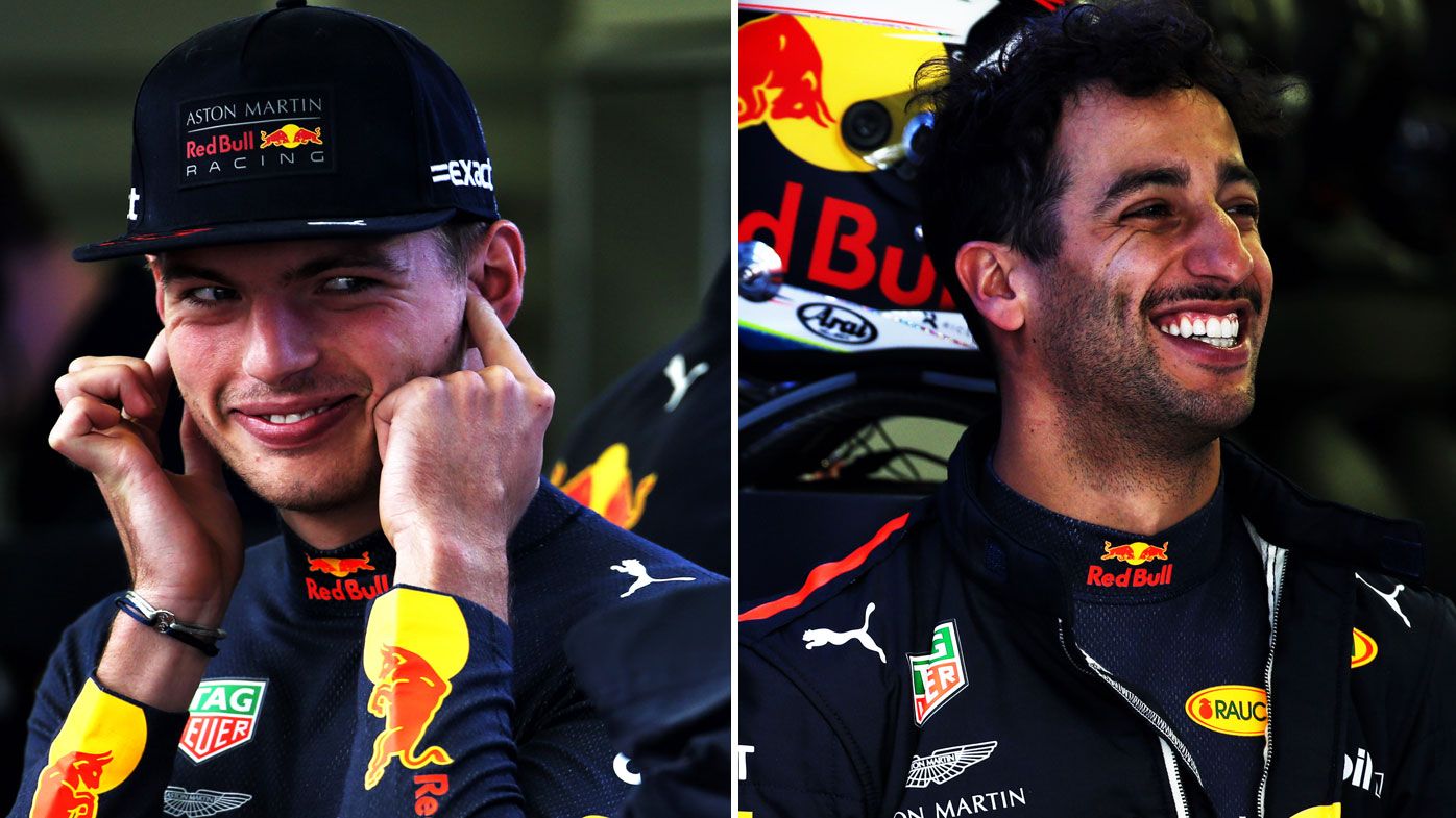 Verstappen and Ricciardo