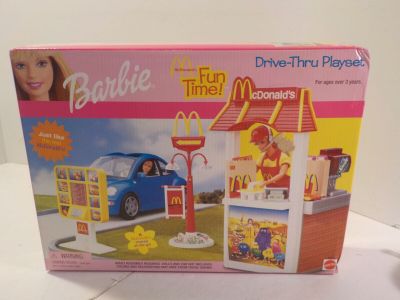 Barbie McDonalds Drive-Thru Playset