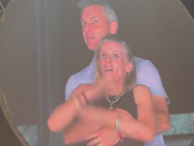 Biggest celebrity jumbotron moments: HEADLINE including clips from the viral couple hiding at Coldplay concert, Sabrina Carpenter’s Juno arrest, the Charlie XCX apple dance, and more