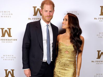 Harry and Meghan with Ice Cube